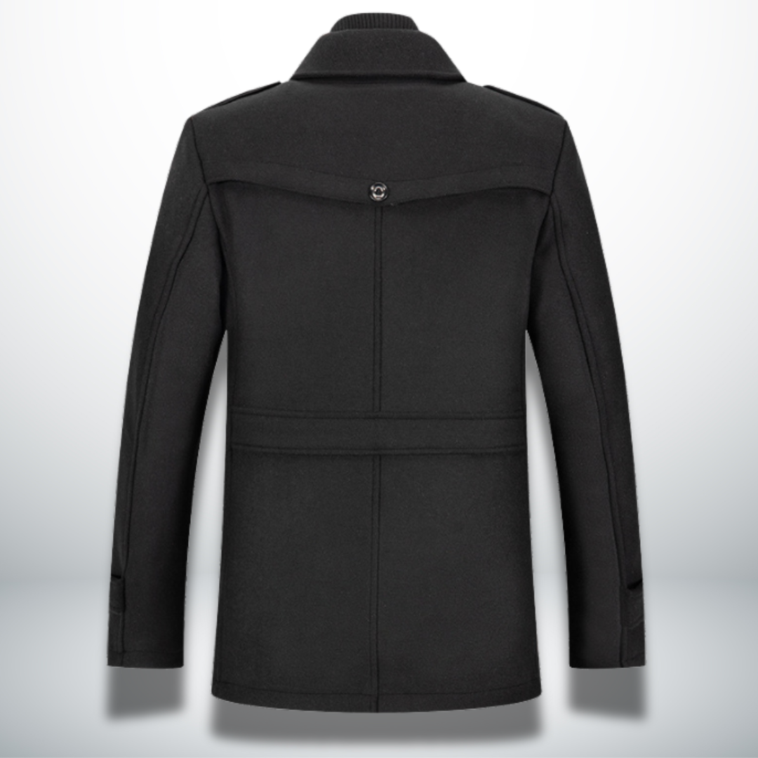 Angelo™ | Warme en Elegante Herenmantel