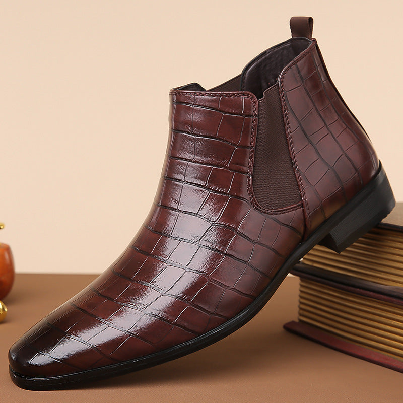 Arend – Alligator Elegance Chelsea Boots