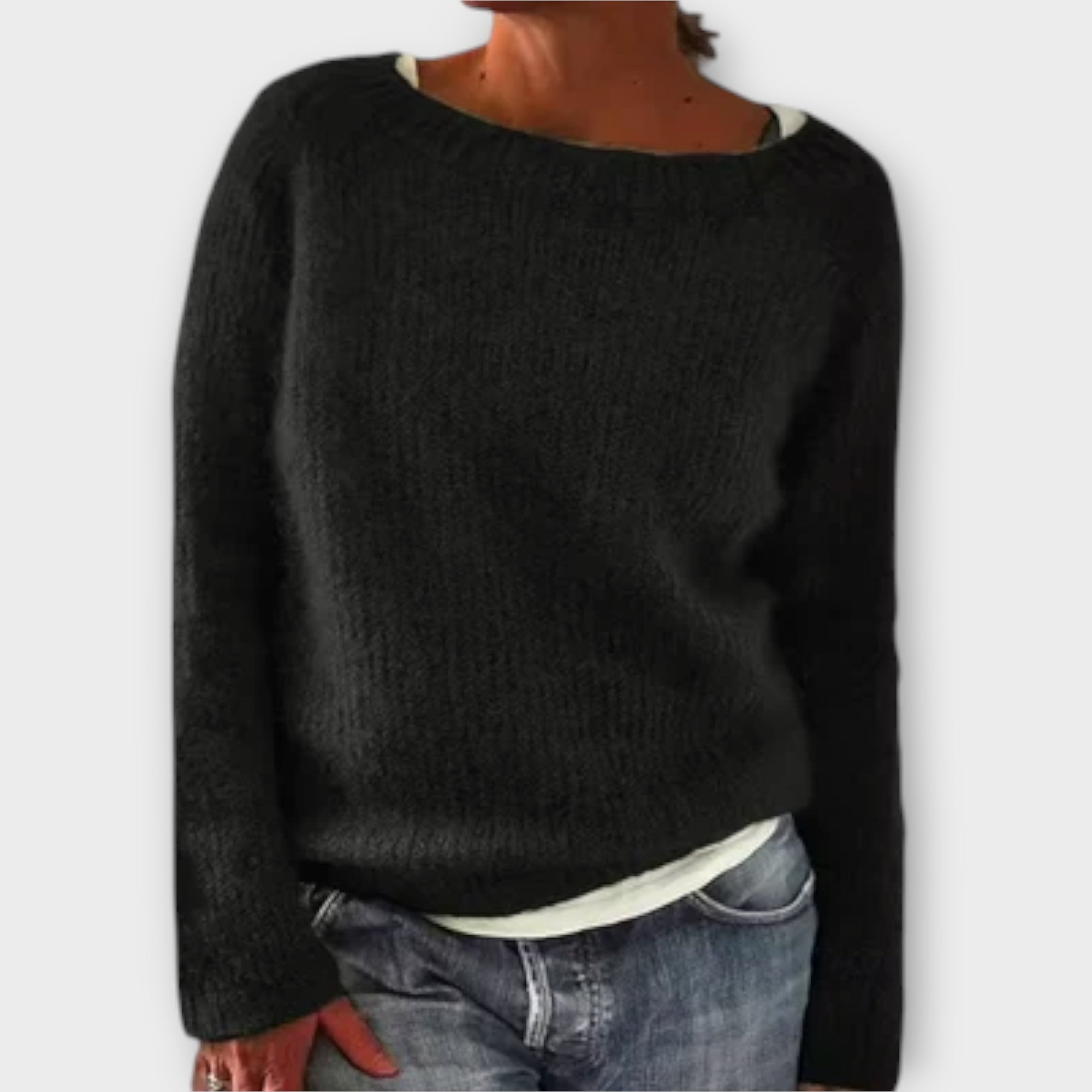 Stil&Co – Gebreide trui in effen kleur