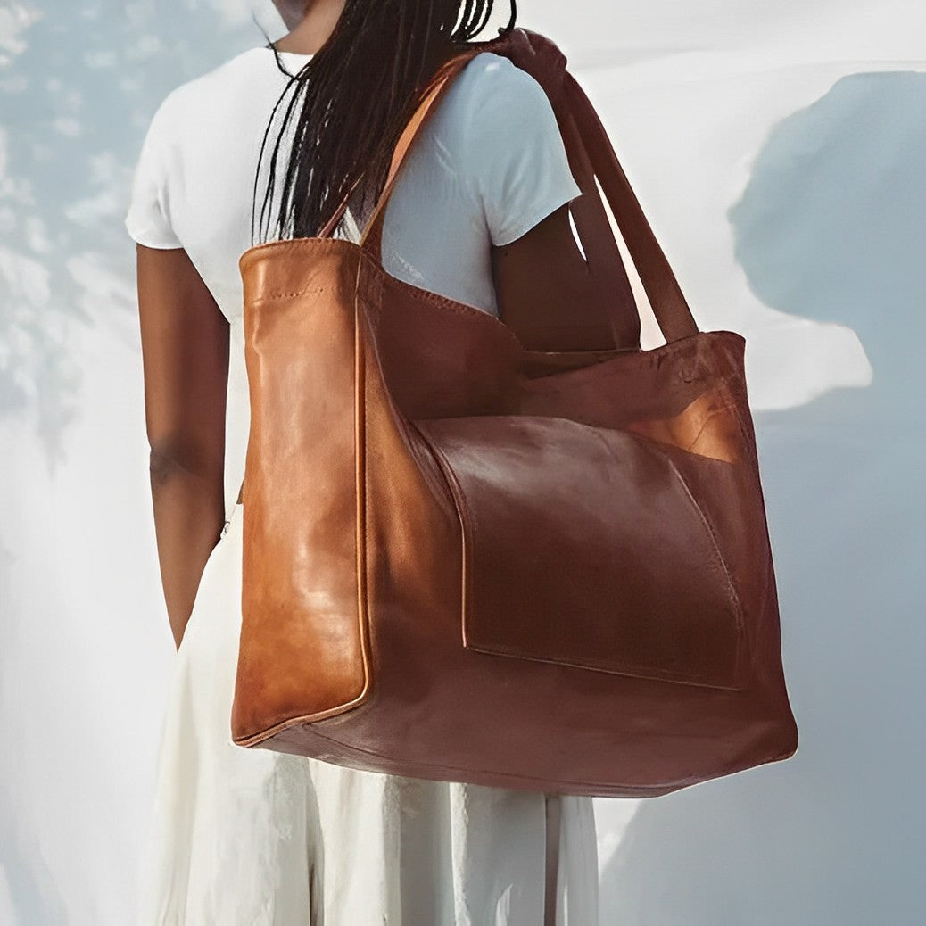 Elara | Retro Leren Handtas