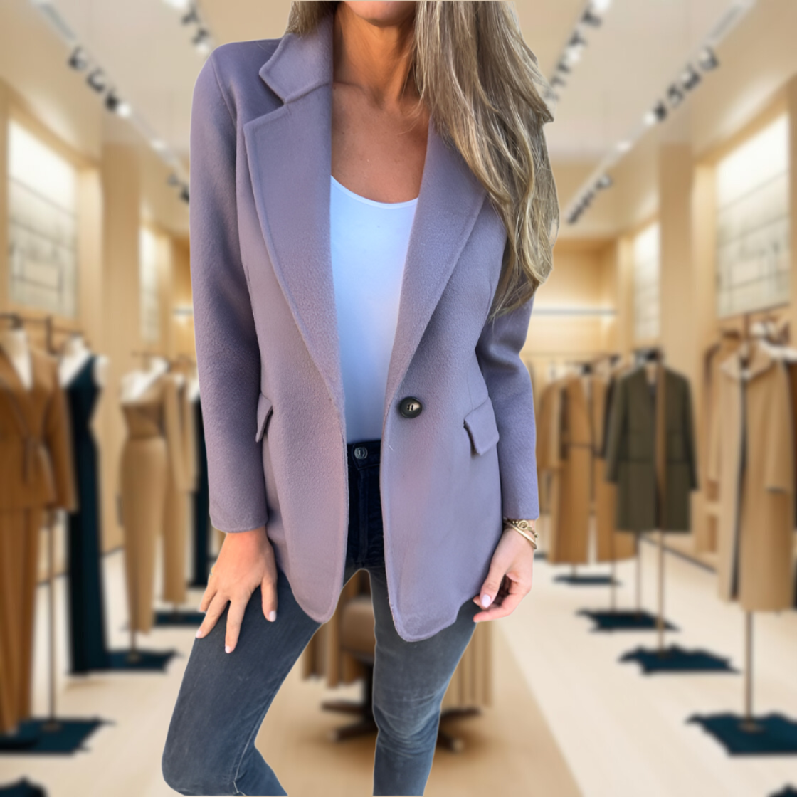 Suzanne – Casual Blazer van Wol