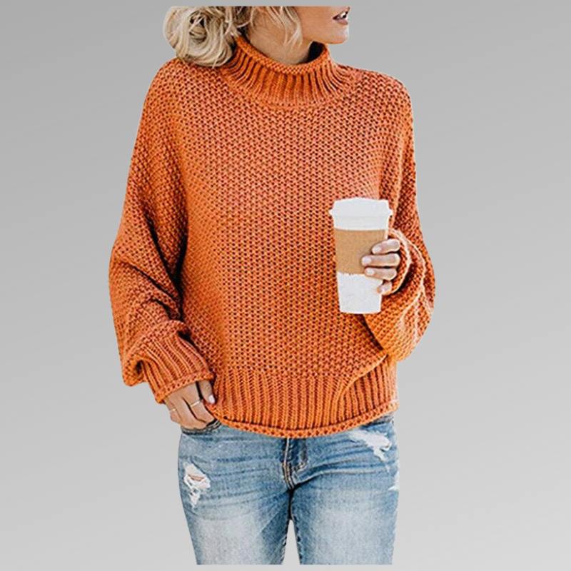 Braelyn | Pullover met hoge kraag