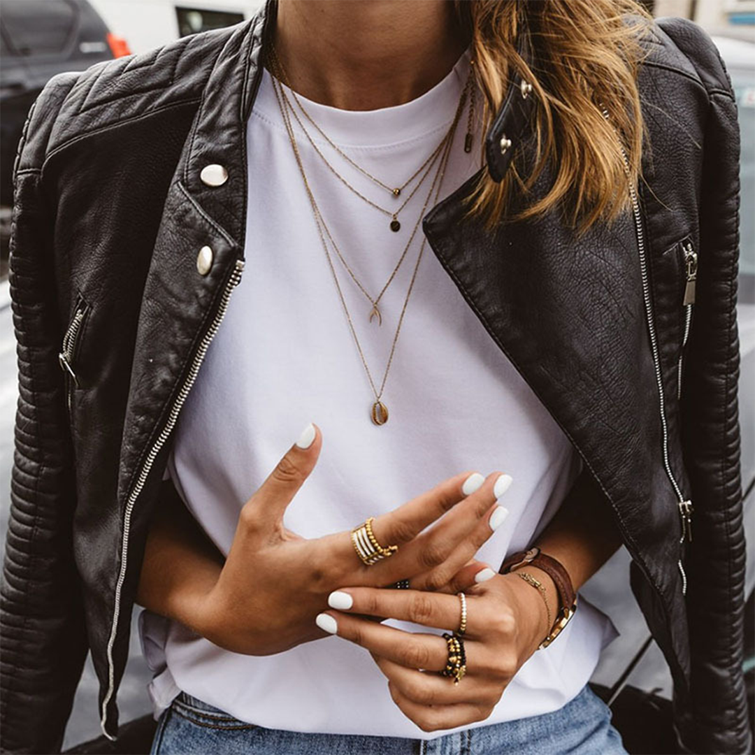 Deliane™ | Leren Damesjas