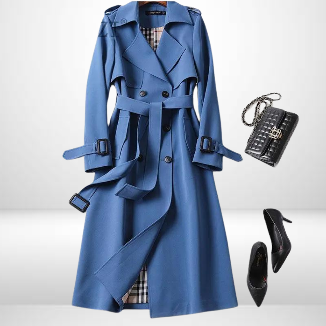 Ilse | Trenchcoat van Premium Katoen