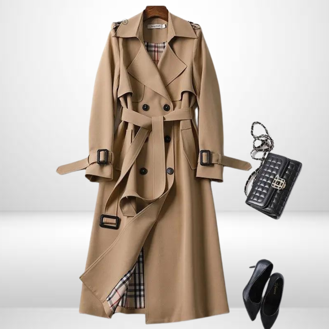 Ilse | Trenchcoat van Premium Katoen