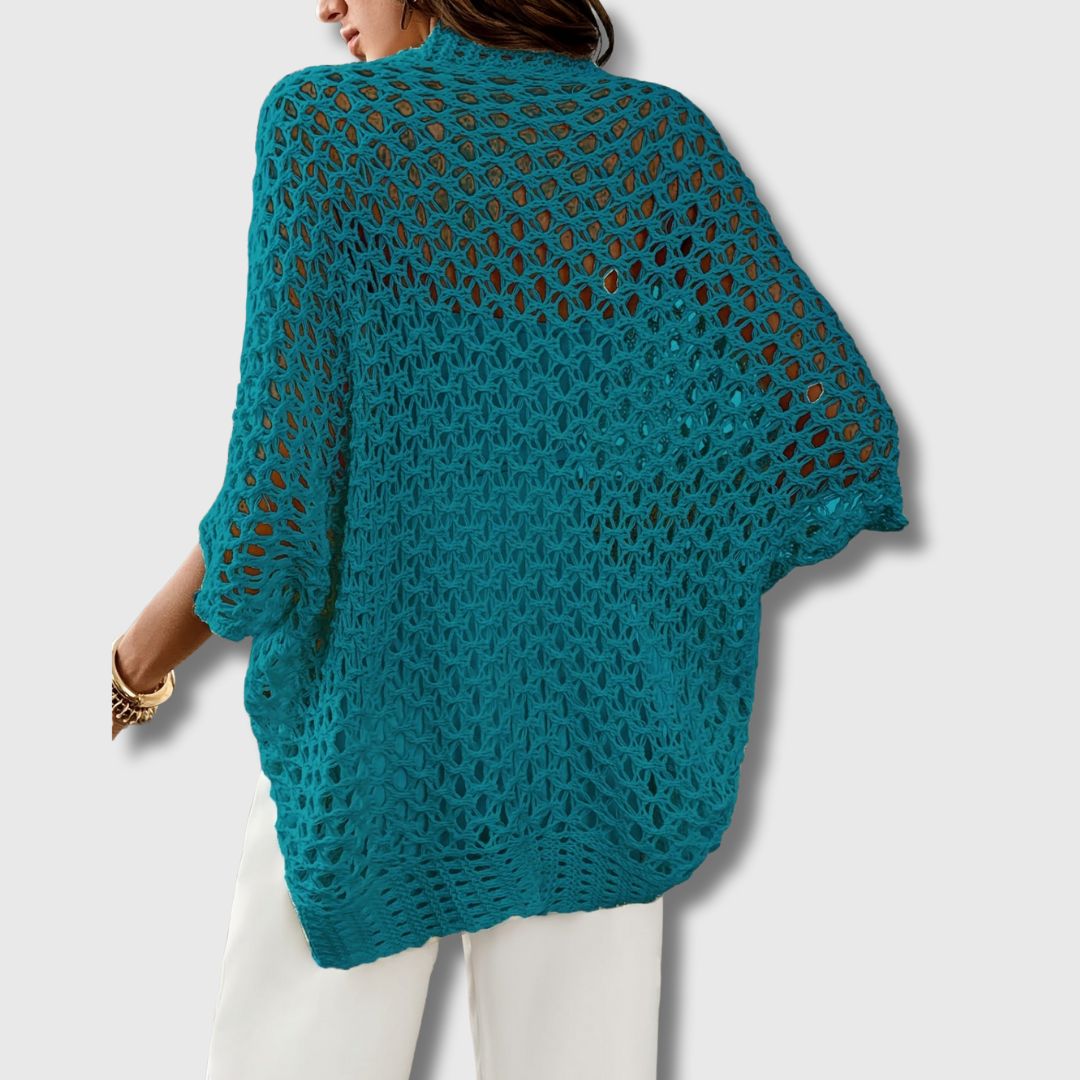Amandine - Elegante gehaakte cardigan voor dames met een verfijnde look