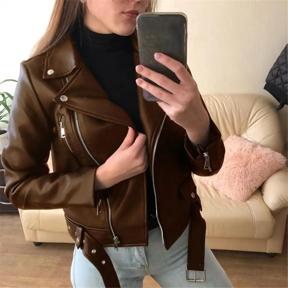 Tara | Casual en duurzame leren jas
