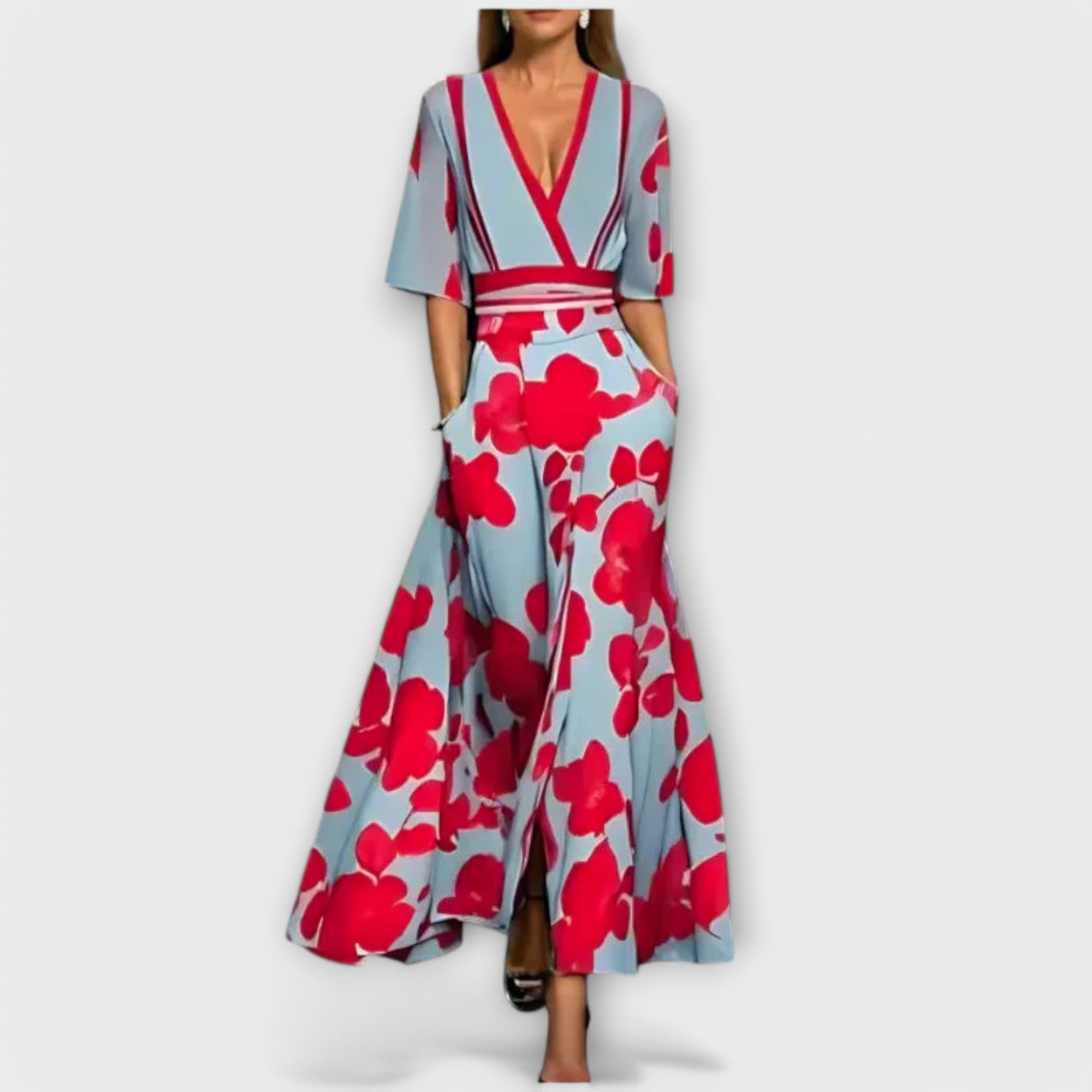 Vittoria | Elegante Bloemenpenciljurk