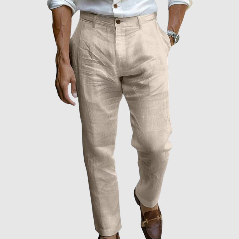StilandCo – Lichtgewicht Herfstpantalon van Premium Linnen