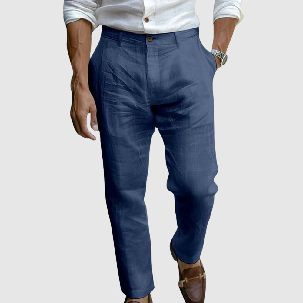 StilandCo – Lichtgewicht Herfstpantalon van Premium Linnen