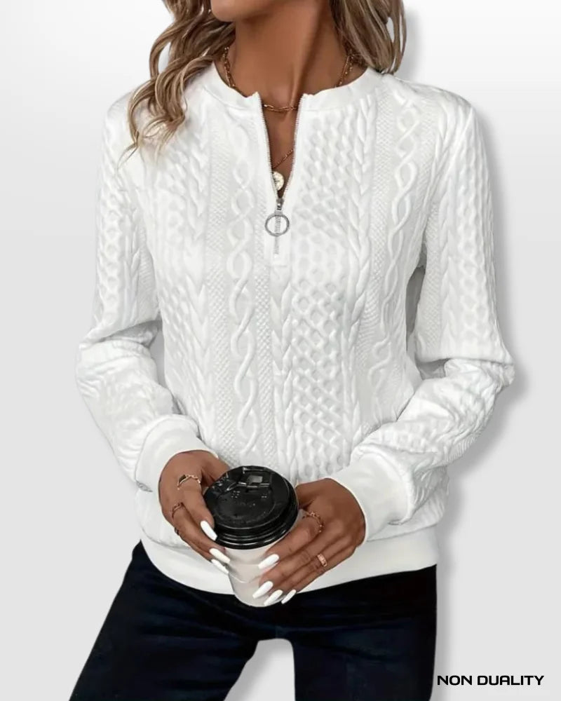Renate | Zip-Up Trui