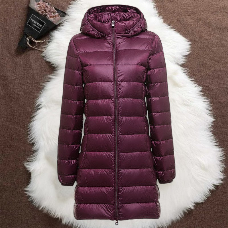Astrid™ | Elegante Wijnrode Langjacke