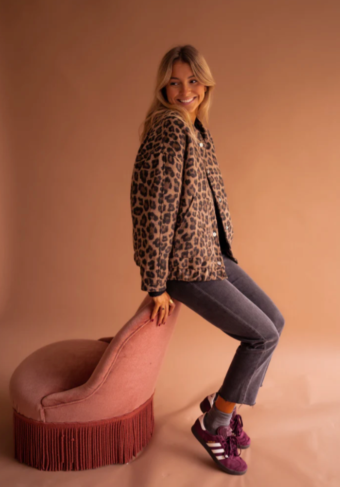LEONA™ | Luipaard Trendy jasje