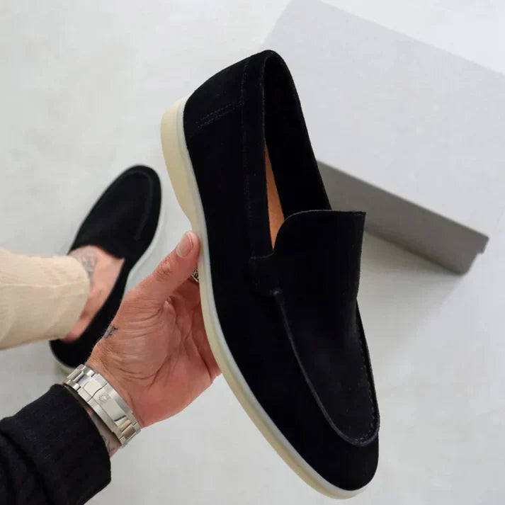 Brian | Elegante Suède loafers