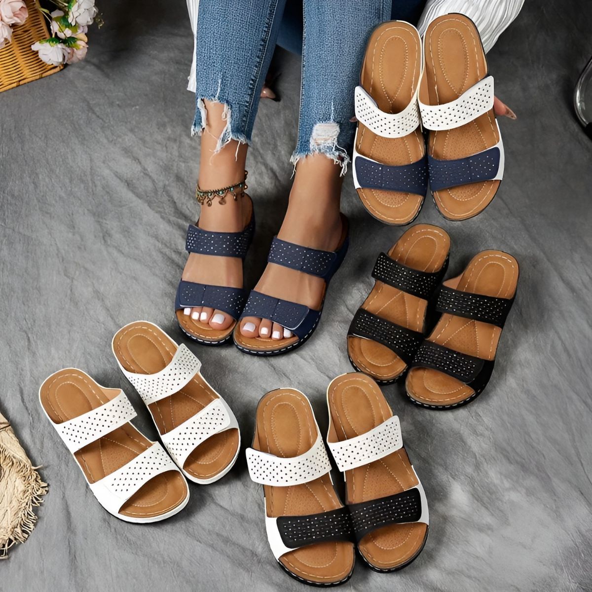 Evelora™ | Orthopedische Sandalen