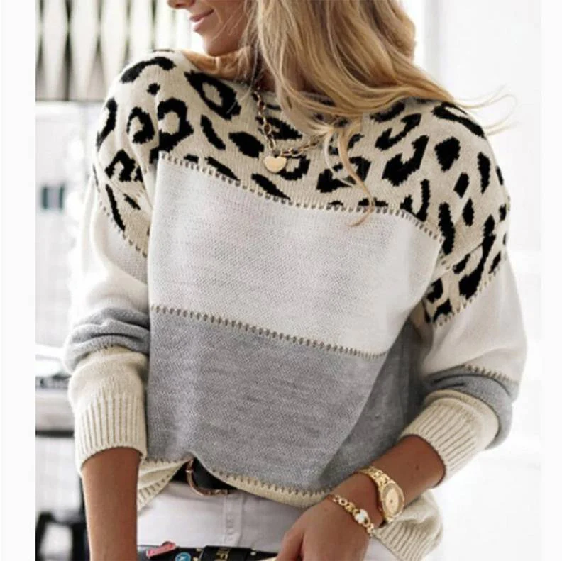 Stil&Co – Casual trui met luipaardprint