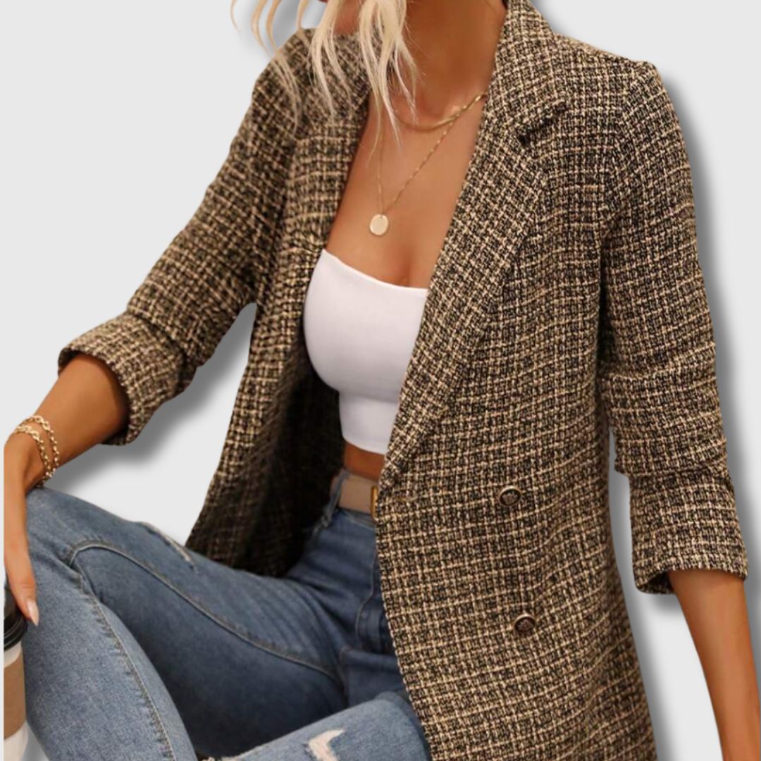 Sabine | Chic Tweed Blazer – Limited Edition