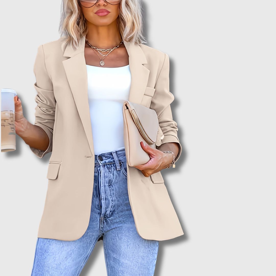 Sylvie | Beige Damesblazer – Limited Edition
