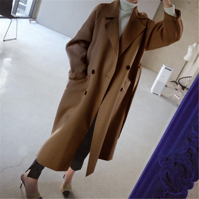 Clara - Dames wollen trenchcoat