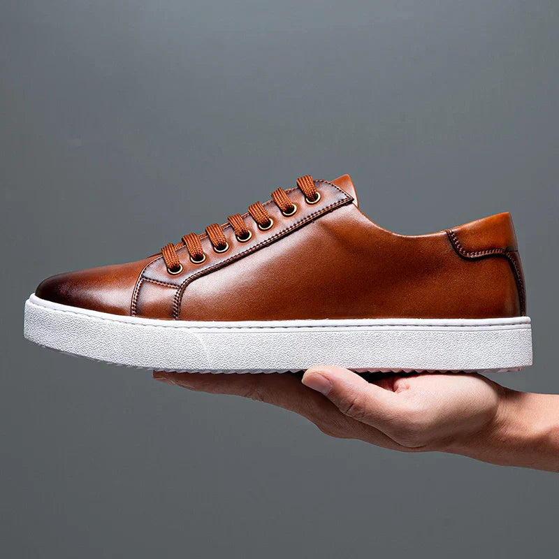 StilandCo – Leren Herfstsneakers