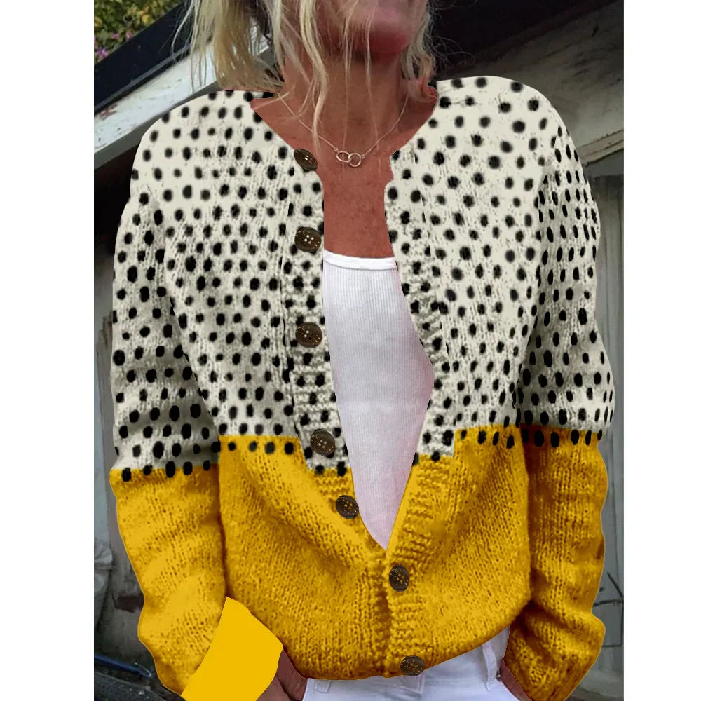 Zomerzon | Elegante Cardigan met Print