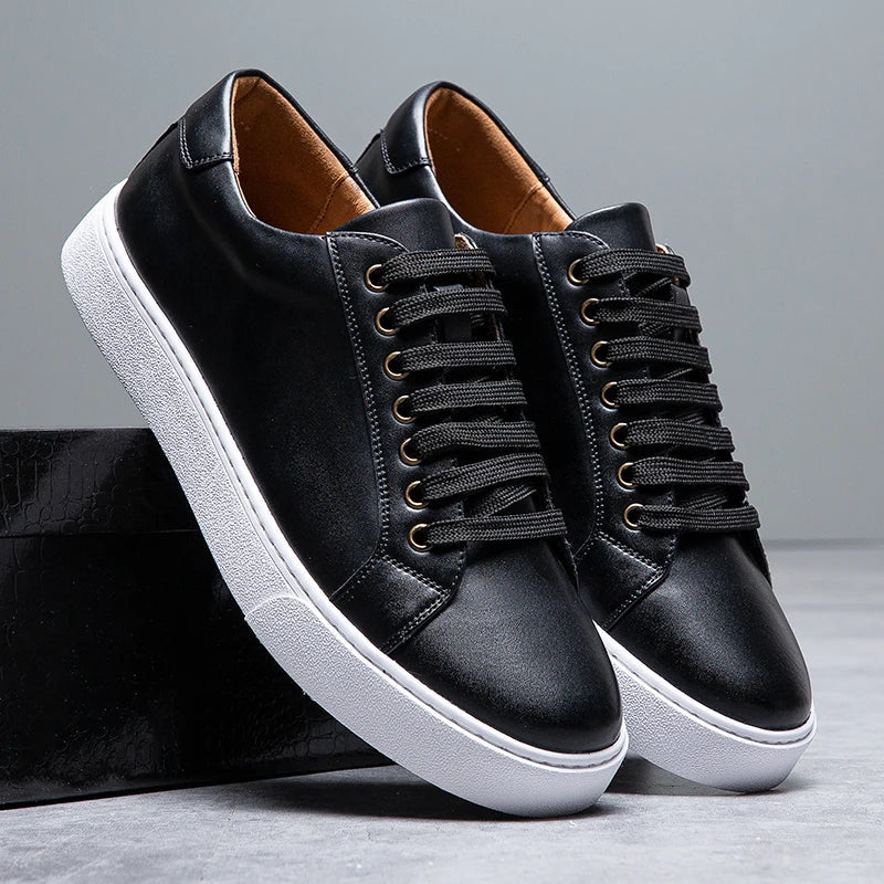 StilandCo – Leren Herfstsneakers