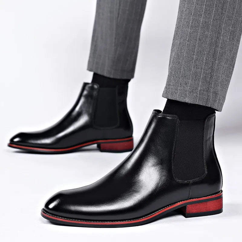 StilandCo – Leren Herfst Chelsea Boots