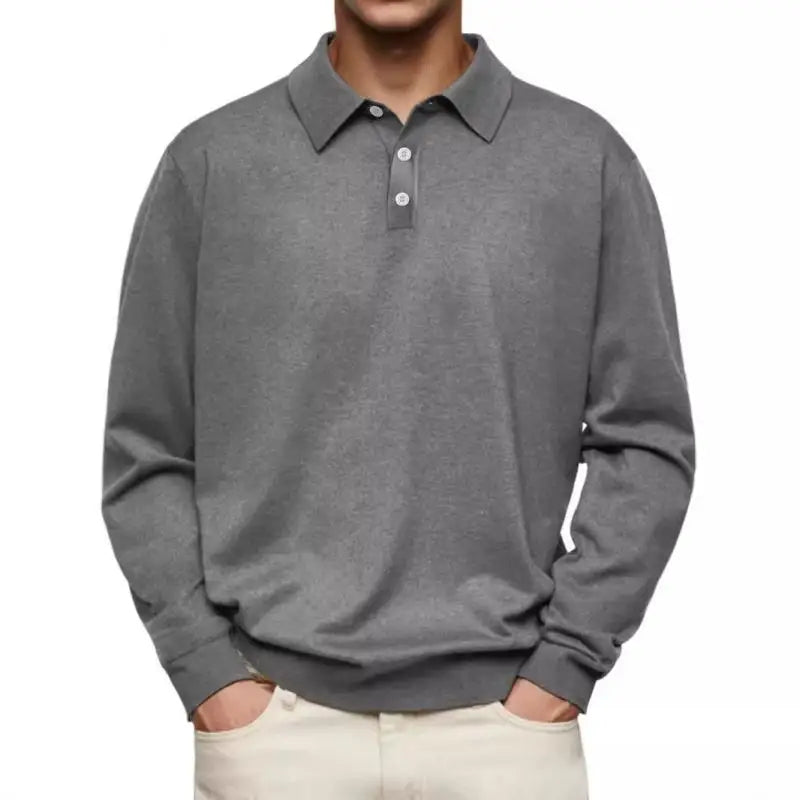 Gino | Luxe Poloshirt met Lange Mouwen