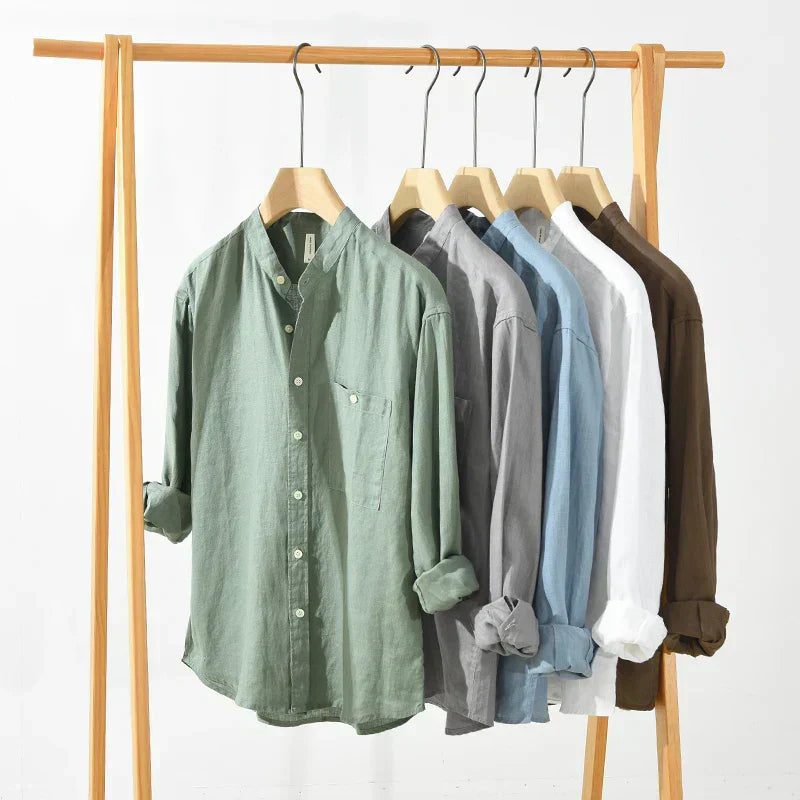 StilandCo – Essential Herfstoverhemd van 100% Linnen