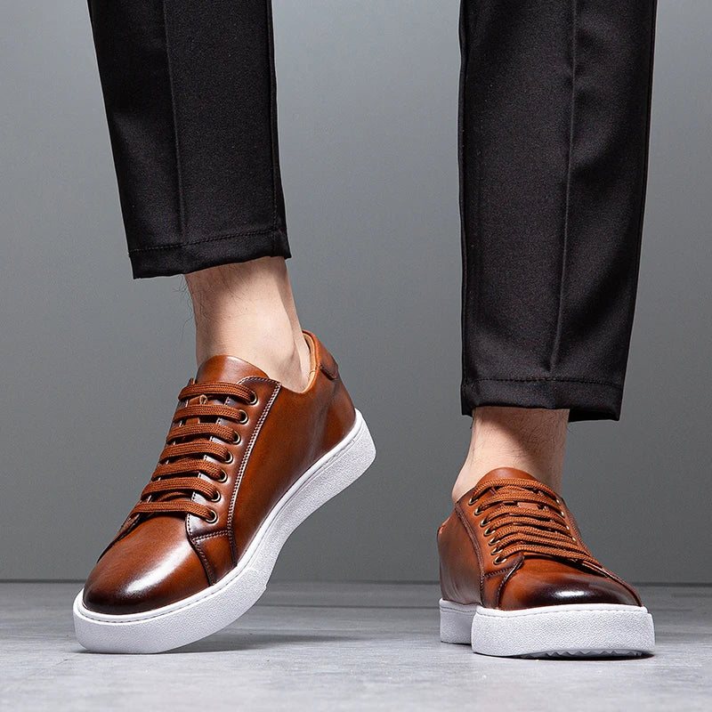 StilandCo – Leren Herfstsneakers
