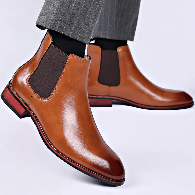 StilandCo – Leren Herfst Chelsea Boots