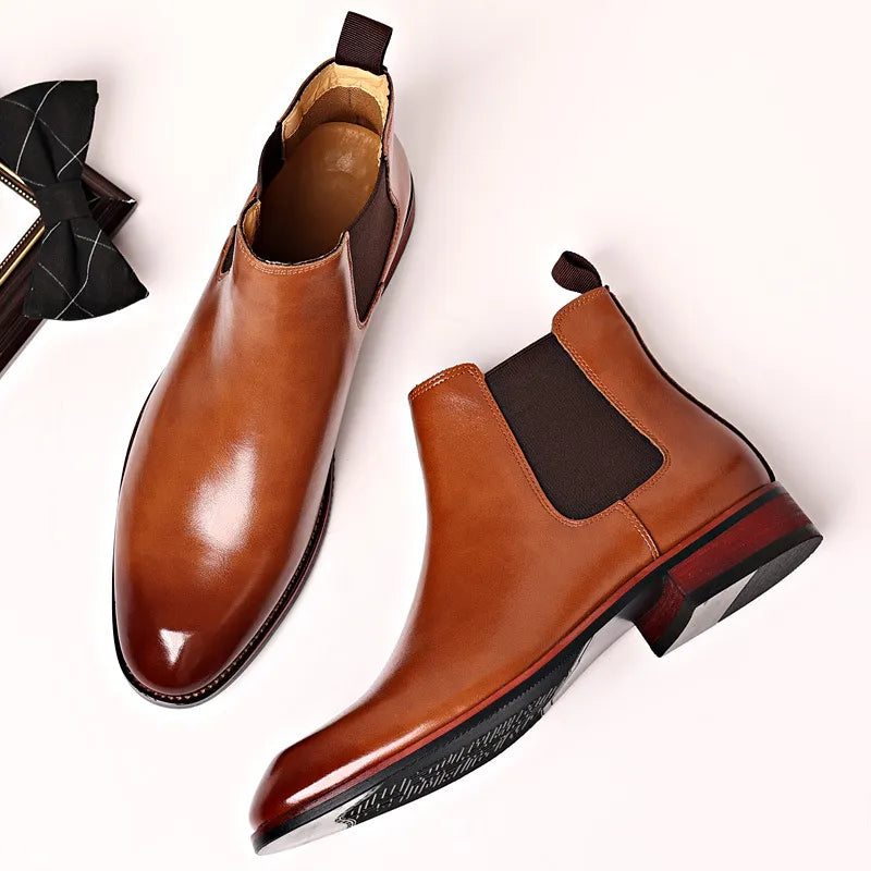StilandCo – Leren Herfst Chelsea Boots