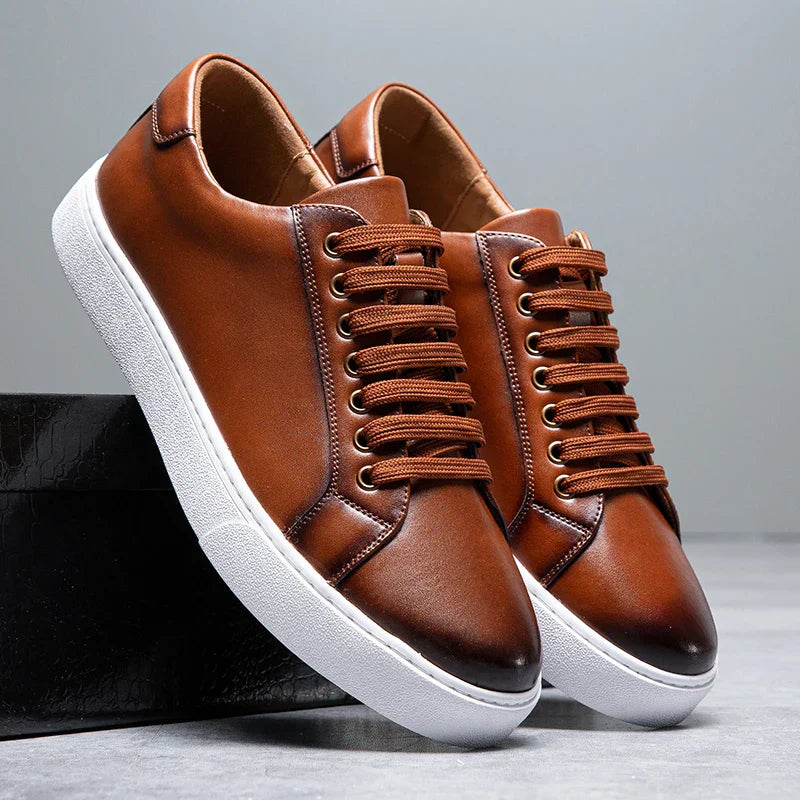 StilandCo – Leren Herfstsneakers