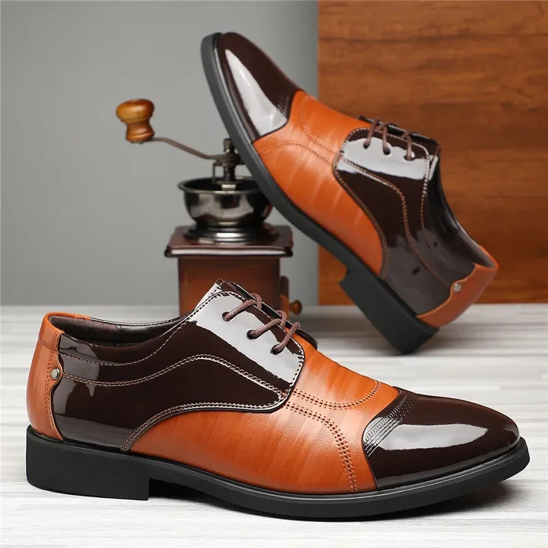Max – Maxwell Leren Oxford Schoenen