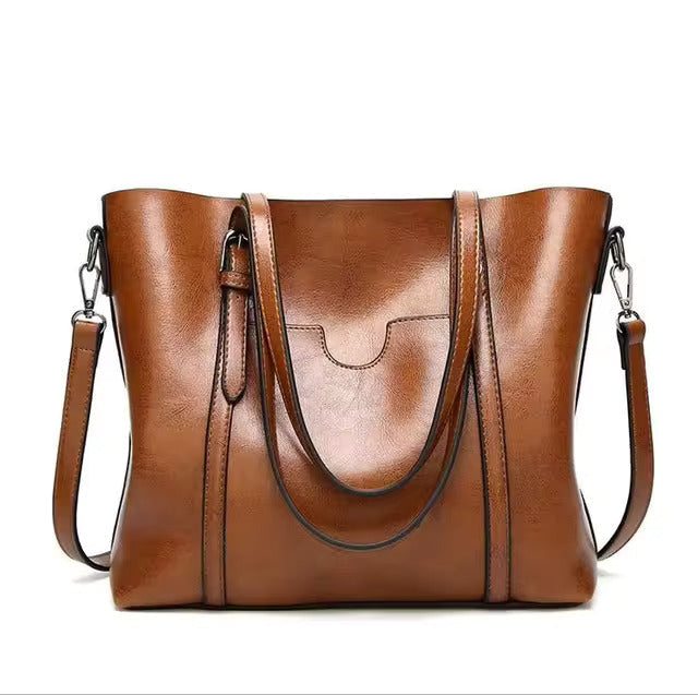 Clara | Elegante Leren Schoudertas