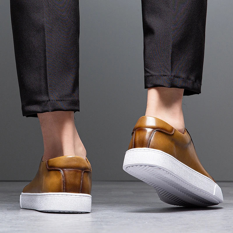 StilandCo – Leren Herfstsneakers