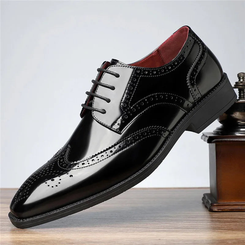 Max – Maxwell Leren Oxford Schoenen