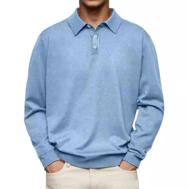 Gino | Luxe Poloshirt met Lange Mouwen