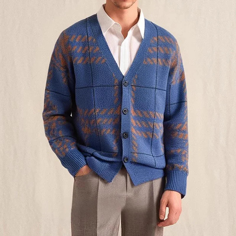 FEDERICO ALESSANDRO GEOMETRISCHE CARDIGAN