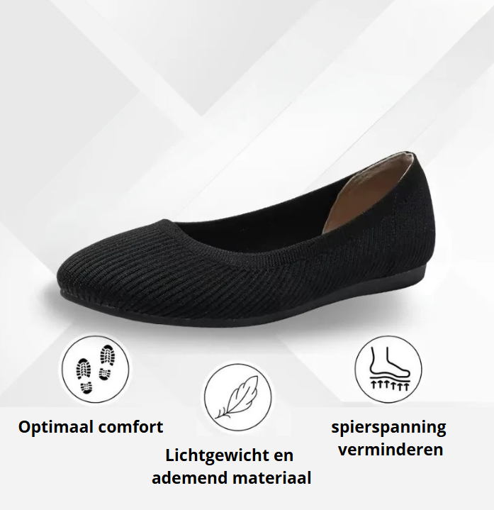 Simona™ | Orthopedische comfortballerina's