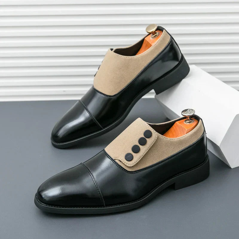 Alexander – Verdi Leren Derby Schoenen