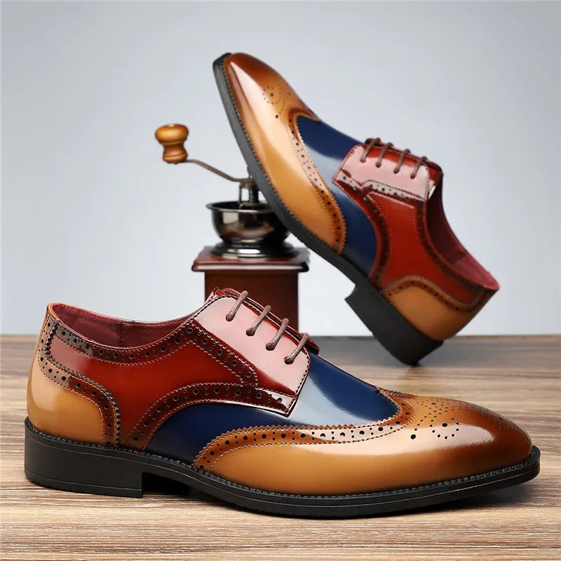 Max – Maxwell Leren Oxford Schoenen