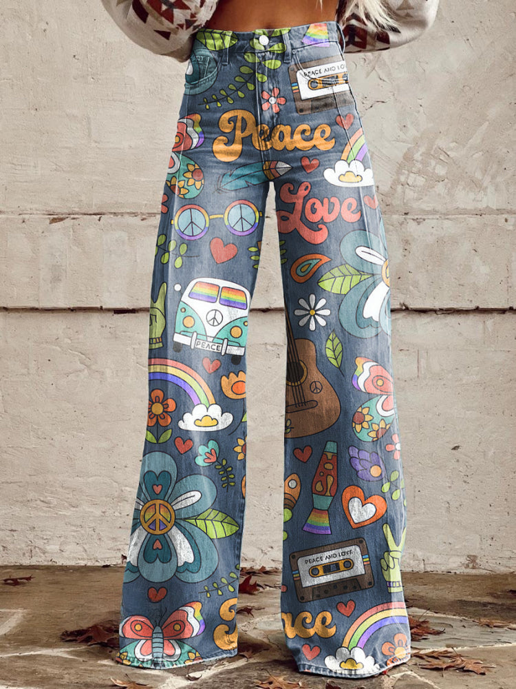 Floretta | Hippie Spirit Flared Broek
