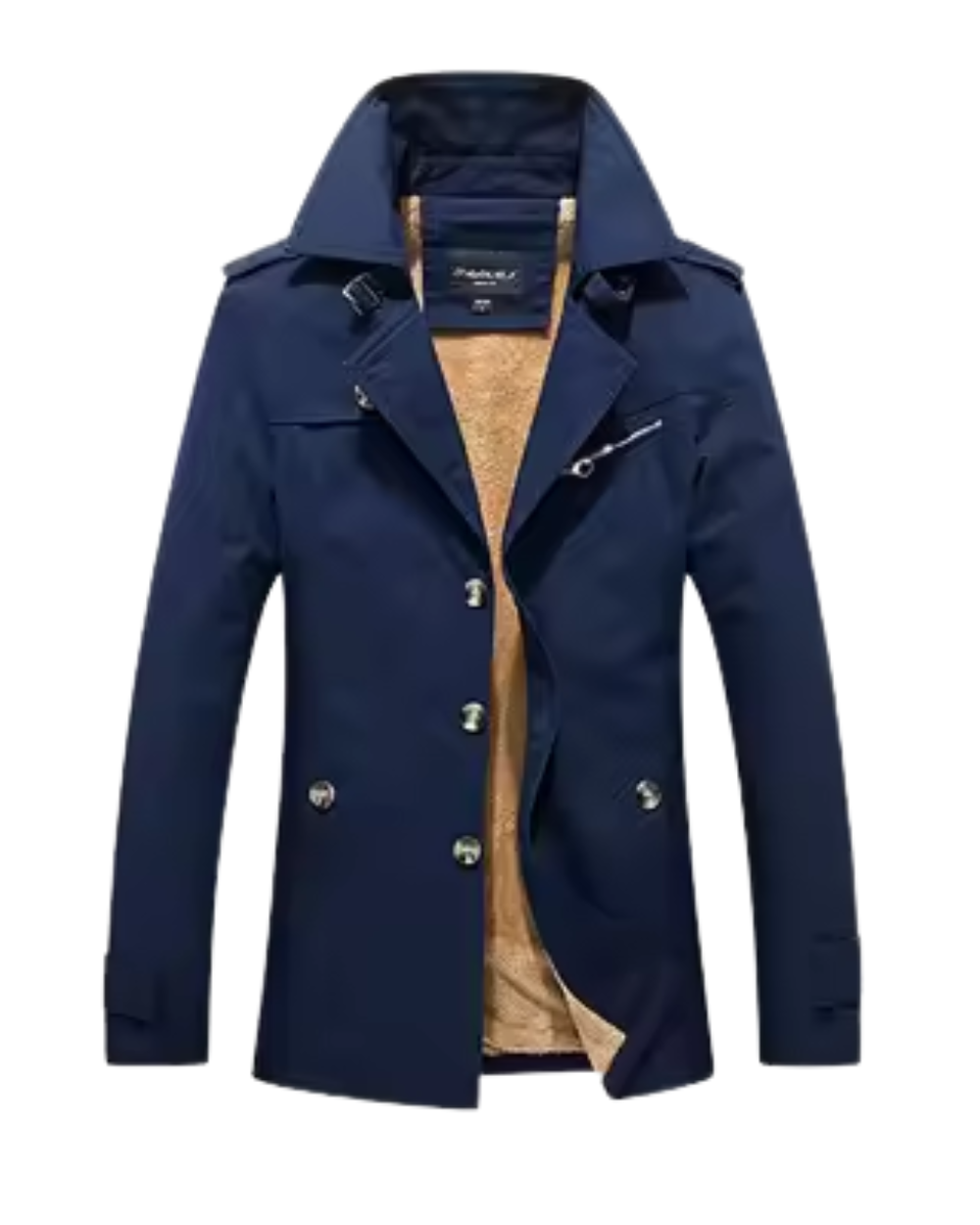 Bram | Elegante gewatteerde trenchcoat