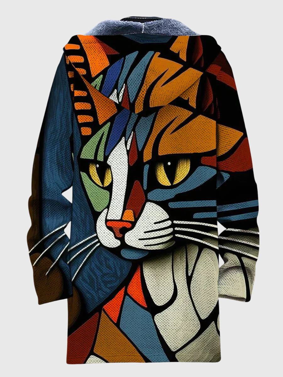 Anna™ - Jasje met artistieke print