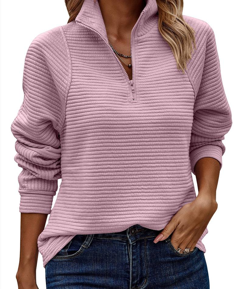 Stil&Co – Pullover met halve rits