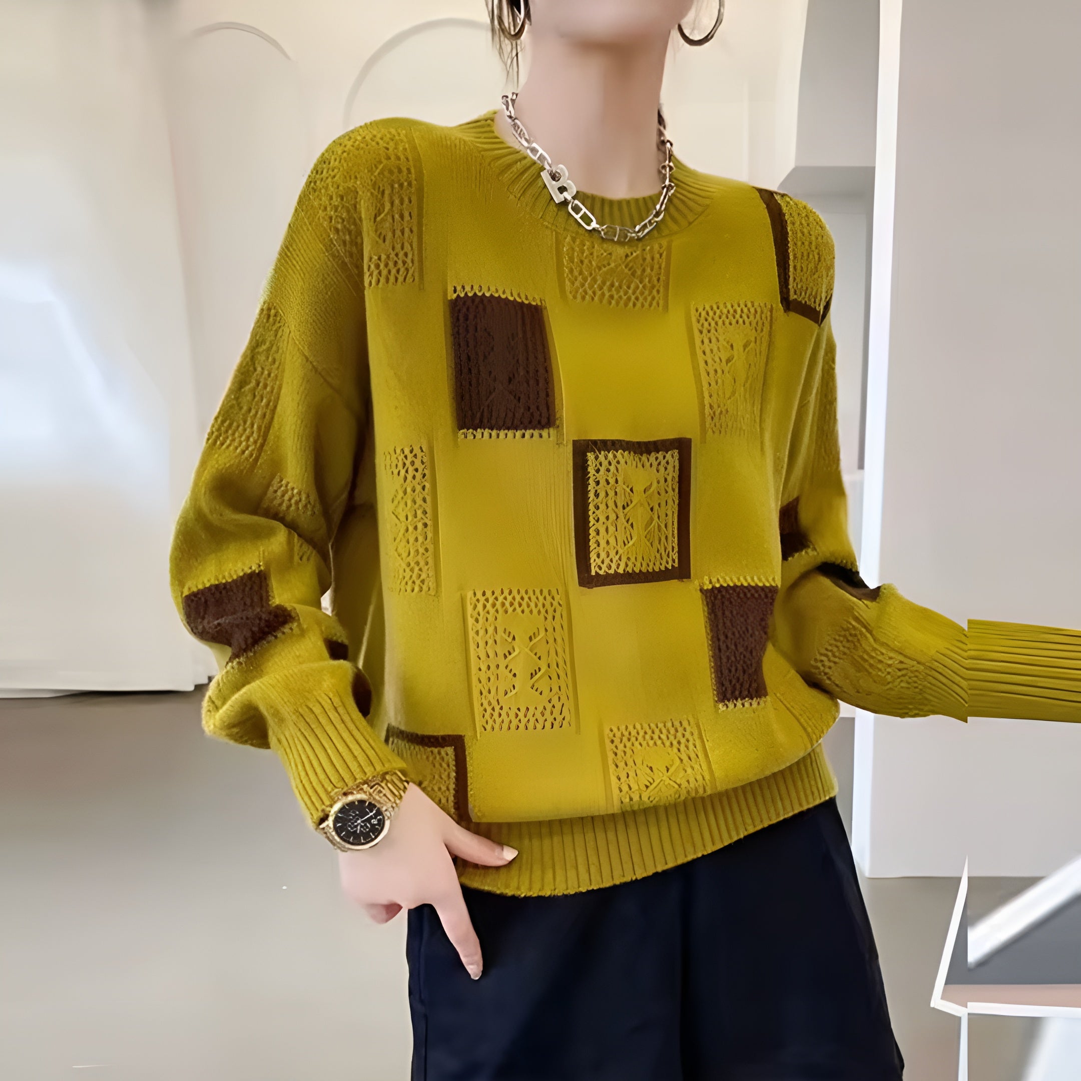 Alida - Chique Dames Sweater