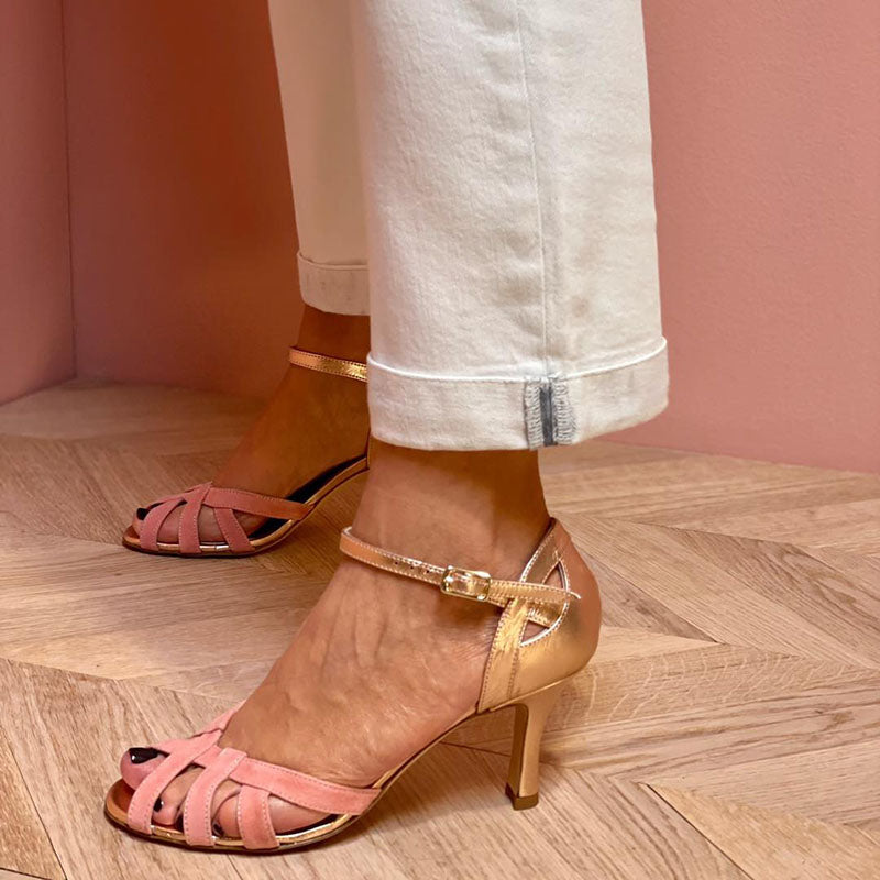 Mirano | Elegante open-toe sandalen met naaldhiel voor een verfijnde stijl