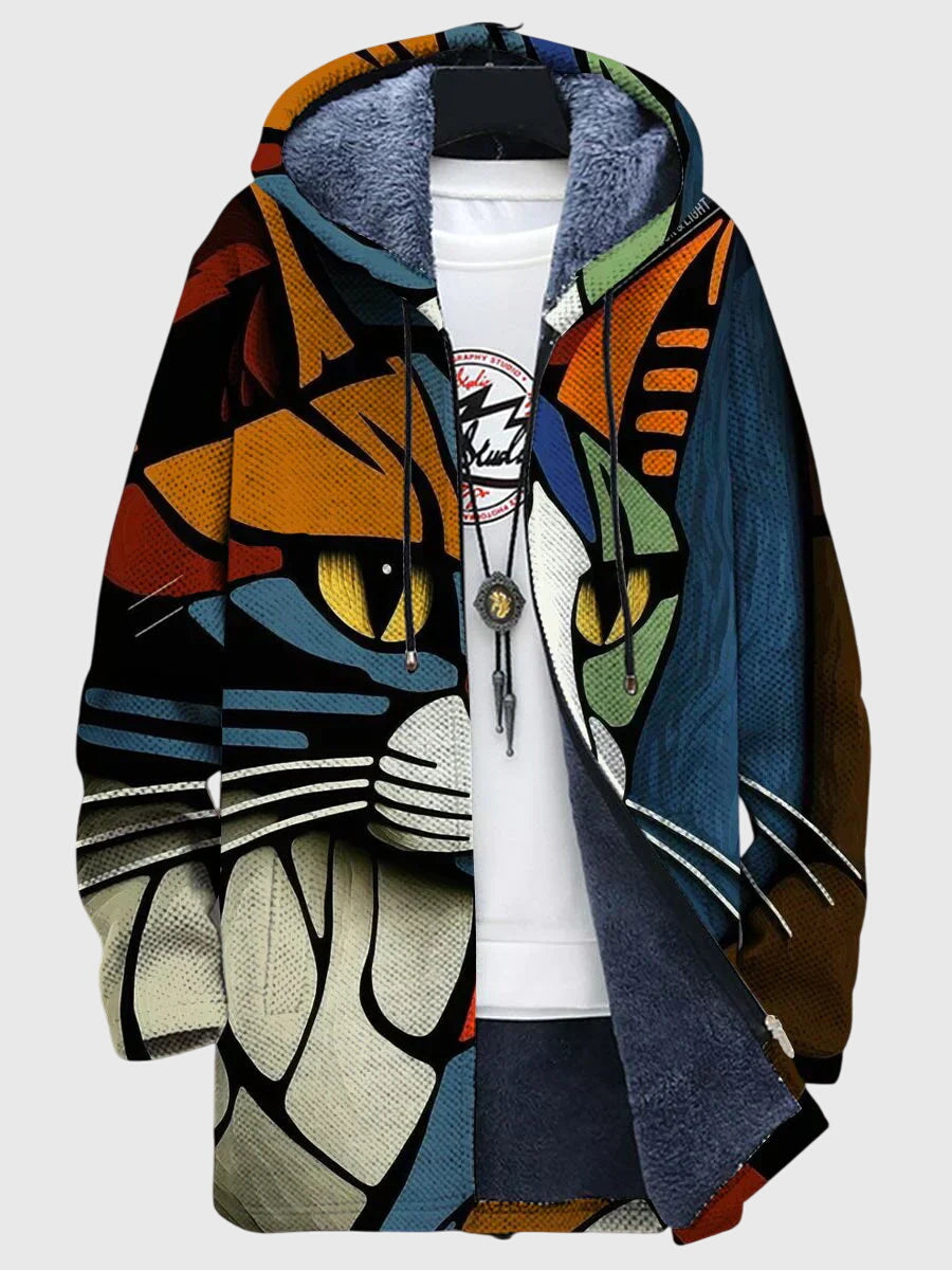 Anna™ - Jasje met artistieke print