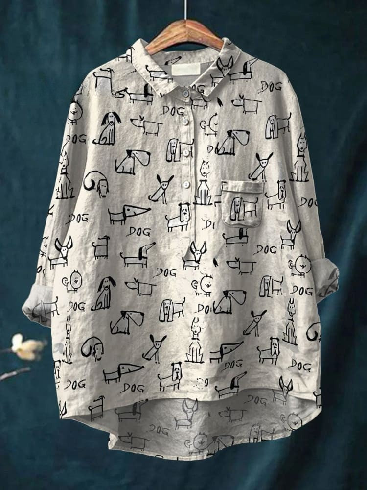 Zoe | Honden Doodle T-shirt